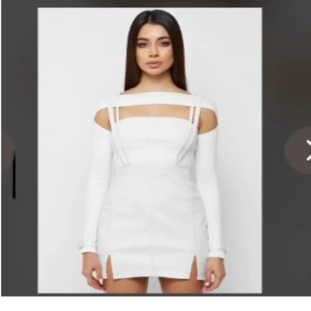 Leather Mini Dress MDV - Picture 2 of 10